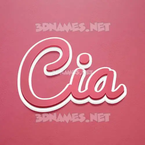 cia in Red Scribble style - 3D name wallpaper cia in Red Scribble style - 3D name wallpaper