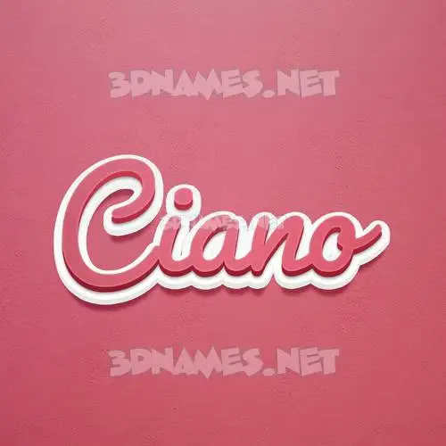 ciano in Red Scribble style - 3D name wallpaper ciano in Red Scribble style - 3D name wallpaper