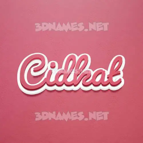 cidkat in Red Scribble style - 3D name wallpaper cidkat in Red Scribble style - 3D name wallpaper