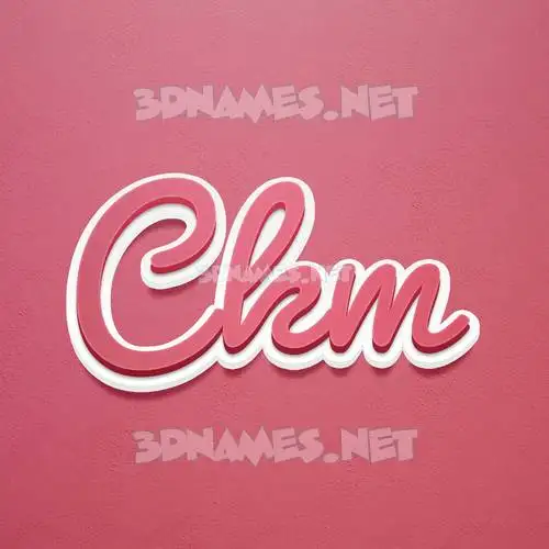 ckm in Red Scribble style - 3D name wallpaper ckm in Red Scribble style - 3D name wallpaper