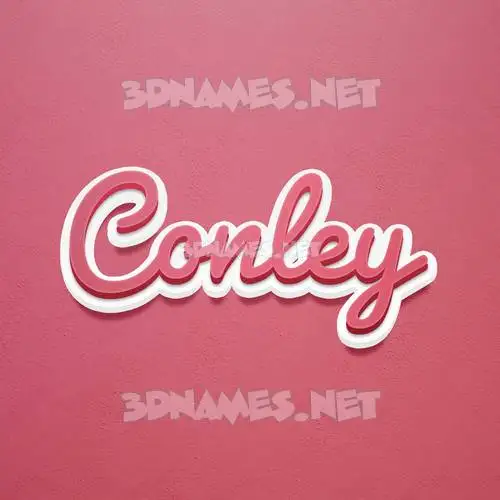 conley in Red Scribble style - 3D name wallpaper conley in Red Scribble style - 3D name wallpaper