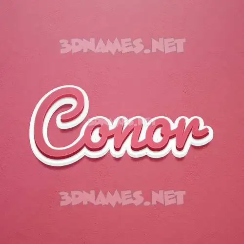 conor in Red Scribble style - 3D name wallpaper conor in Red Scribble style - 3D name wallpaper