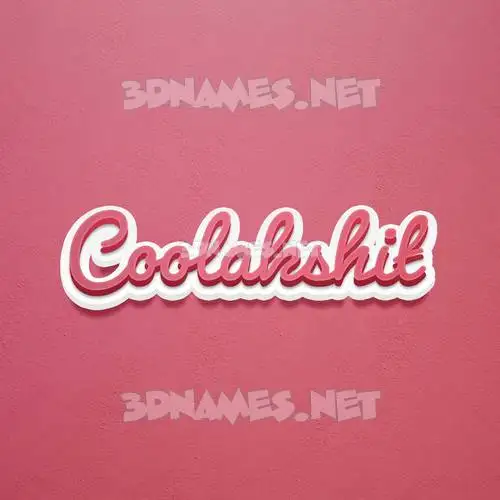 coolakshit in Red Scribble style - 3D name wallpaper coolakshit in Red Scribble style - 3D name wallpaper