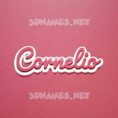 cornelio in Red Scribble style - 3D name wallpaper cornelio in Red Scribble style - 3D name wallpaper