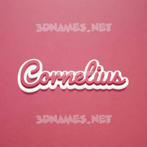 cornelius in Red Scribble style - 3D name wallpaper cornelius in Red Scribble style - 3D name wallpaper