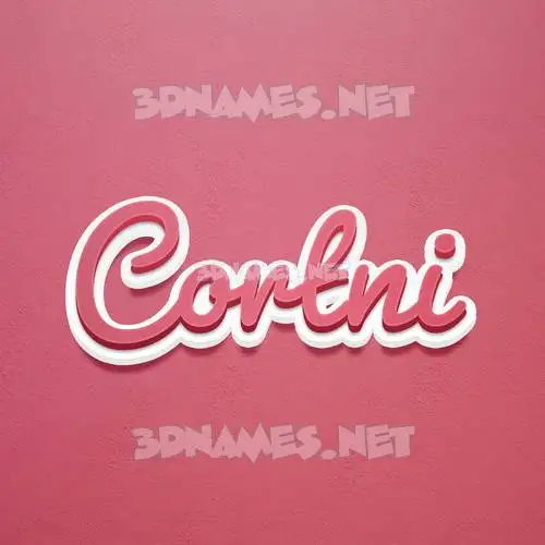cortni in Red Scribble style - 3D name wallpaper cortni in Red Scribble style - 3D name wallpaper