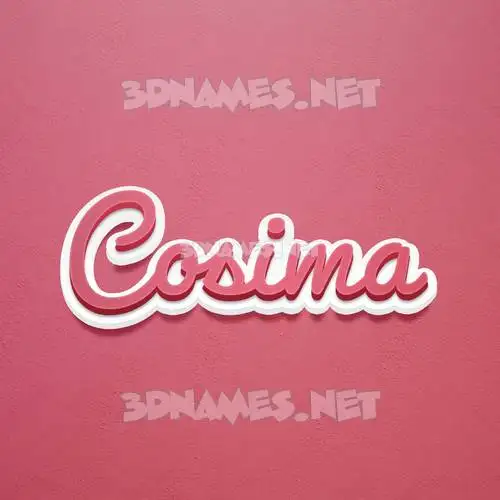 cosima in Red Scribble style - 3D name wallpaper cosima in Red Scribble style - 3D name wallpaper