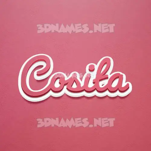 cosita in Red Scribble style - 3D name wallpaper cosita in Red Scribble style - 3D name wallpaper
