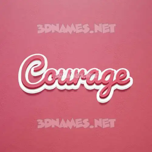 courage in Red Scribble style - 3D name wallpaper courage in Red Scribble style - 3D name wallpaper