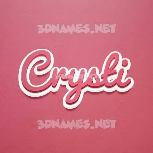 crysti in Red Scribble style - 3D name wallpaper crysti in Red Scribble style - 3D name wallpaper