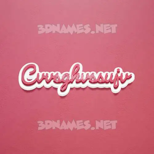 cvvsghvssujv in Red Scribble style - 3D name wallpaper cvvsghvssujv in Red Scribble style - 3D name wallpaper