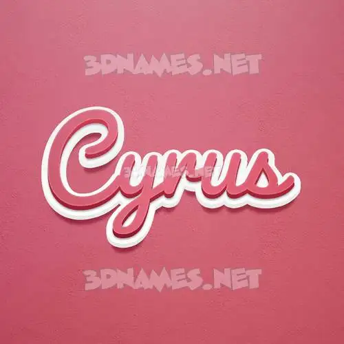 cyrus in Red Scribble style - 3D name wallpaper cyrus in Red Scribble style - 3D name wallpaper