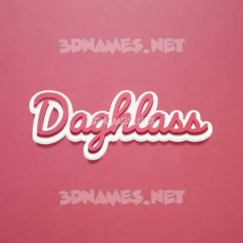 daghlass in Red Scribble style - 3D name wallpaper daghlass in Red Scribble style - 3D name wallpaper