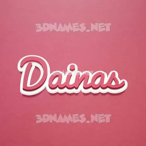 dainas in Red Scribble style - 3D name wallpaper dainas in Red Scribble style - 3D name wallpaper