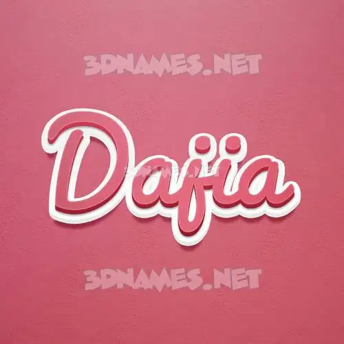 dajia in Red Scribble style - 3D name wallpaper