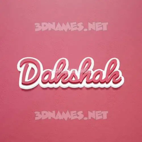 dakshak in Red Scribble style - 3D name wallpaper dakshak in Red Scribble style - 3D name wallpaper