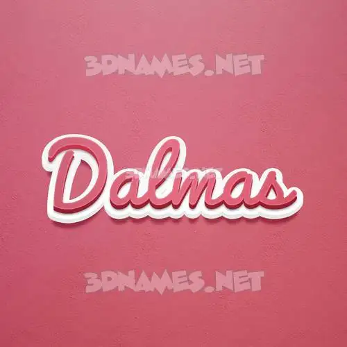 dalmas in Red Scribble style - 3D name wallpaper dalmas in Red Scribble style - 3D name wallpaper