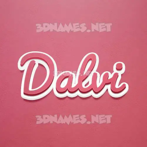 dalvi in Red Scribble style - 3D name wallpaper dalvi in Red Scribble style - 3D name wallpaper