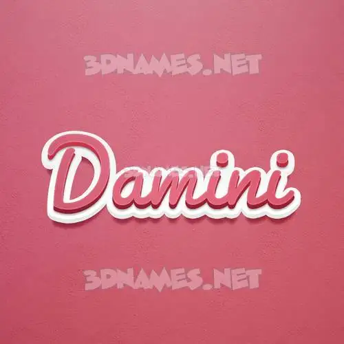 damini in Red Scribble style - 3D name wallpaper damini in Red Scribble style - 3D name wallpaper