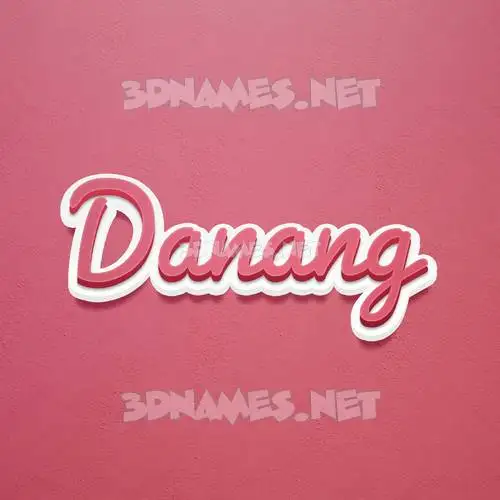 danang in Red Scribble style - 3D name wallpaper danang in Red Scribble style - 3D name wallpaper