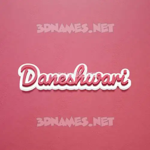 daneshwari in Red Scribble style - 3D name wallpaper daneshwari in Red Scribble style - 3D name wallpaper