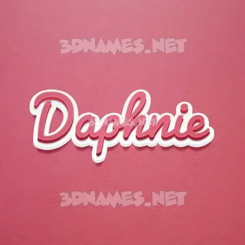 daphnie in Red Scribble style - 3D name wallpaper daphnie in Red Scribble style - 3D name wallpaper