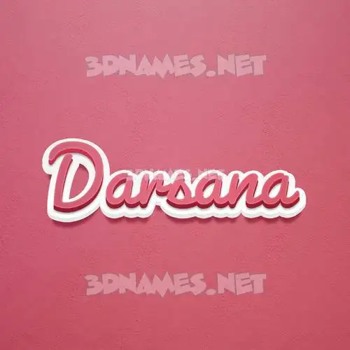 darsana in Red Scribble style - 3D name wallpaper darsana in Red Scribble style - 3D name wallpaper