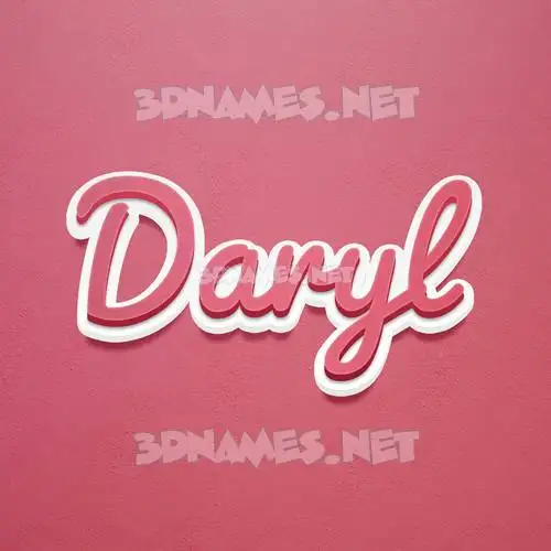 daryl in Red Scribble style - 3D name wallpaper daryl in Red Scribble style - 3D name wallpaper
