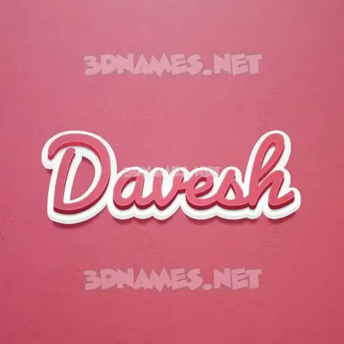 davesh in Red Scribble style - 3D name wallpaper davesh in Red Scribble style - 3D name wallpaper