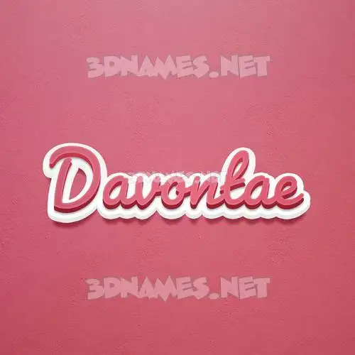 davontae in Red Scribble style - 3D name wallpaper davontae in Red Scribble style - 3D name wallpaper