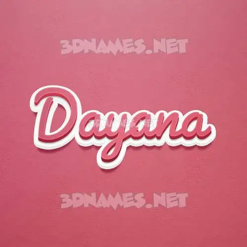 dayana in Red Scribble style - 3D name wallpaper dayana in Red Scribble style - 3D name wallpaper