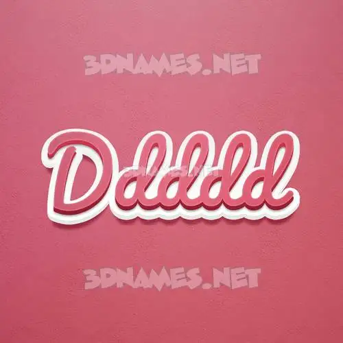 ddddd in Red Scribble style - 3D name wallpaper ddddd in Red Scribble style - 3D name wallpaper