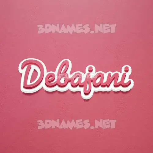 debajani in Red Scribble style - 3D name wallpaper debajani in Red Scribble style - 3D name wallpaper