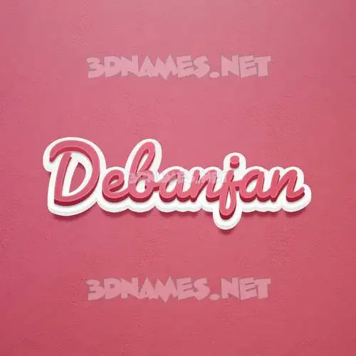 debanjan in Red Scribble style - 3D name wallpaper debanjan in Red Scribble style - 3D name wallpaper