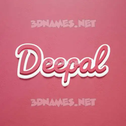 deepal in Red Scribble style - 3D name wallpaper deepal in Red Scribble style - 3D name wallpaper