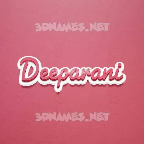 deeparani in Red Scribble style - 3D name wallpaper deeparani in Red Scribble style - 3D name wallpaper