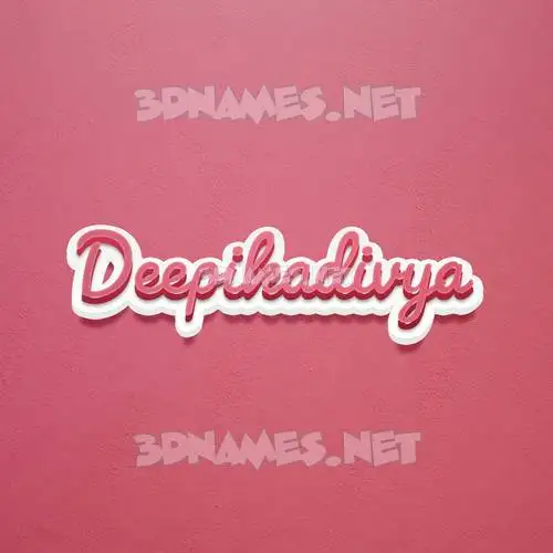 deepikadivya in Red Scribble style - 3D name wallpaper deepikadivya in Red Scribble style - 3D name wallpaper