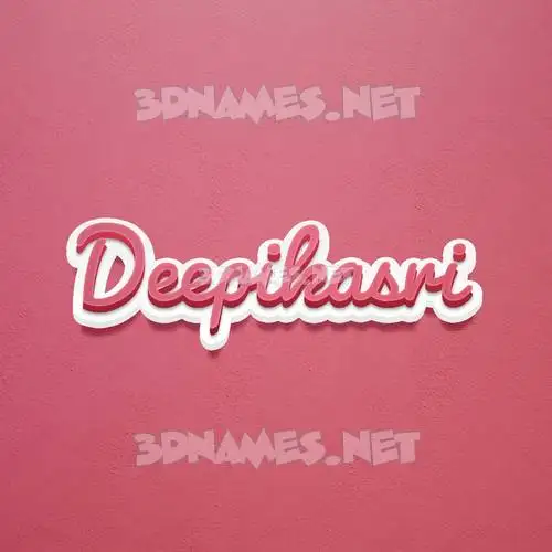 deepikasri in Red Scribble style - 3D name wallpaper deepikasri in Red Scribble style - 3D name wallpaper