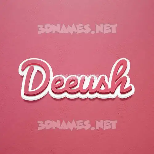 deeush in Red Scribble style - 3D name wallpaper deeush in Red Scribble style - 3D name wallpaper