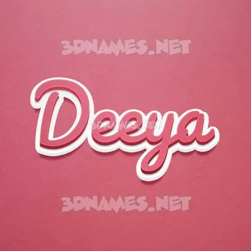 deeya in Red Scribble style - 3D name wallpaper deeya in Red Scribble style - 3D name wallpaper