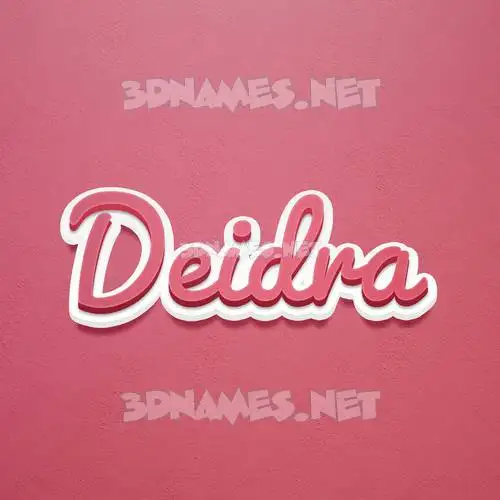 deidra in Red Scribble style - 3D name wallpaper deidra in Red Scribble style - 3D name wallpaper