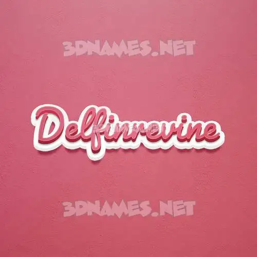 delfinrevine in Red Scribble style - 3D name wallpaper delfinrevine in Red Scribble style - 3D name wallpaper