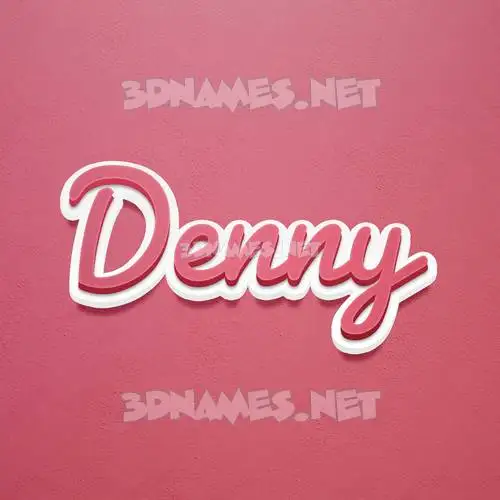 denny in Red Scribble style - 3D name wallpaper denny in Red Scribble style - 3D name wallpaper