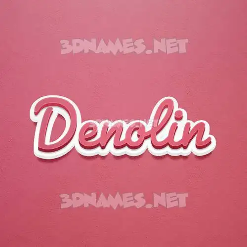 denolin in Red Scribble style - 3D name wallpaper denolin in Red Scribble style - 3D name wallpaper