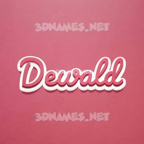 dewald in Red Scribble style - 3D name wallpaper dewald in Red Scribble style - 3D name wallpaper