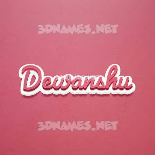 dewanshu in Red Scribble style - 3D name wallpaper dewanshu in Red Scribble style - 3D name wallpaper