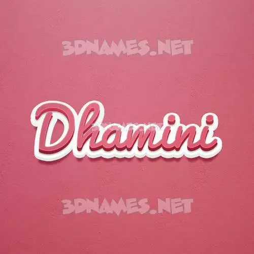 dhamini in Red Scribble style - 3D name wallpaper dhamini in Red Scribble style - 3D name wallpaper