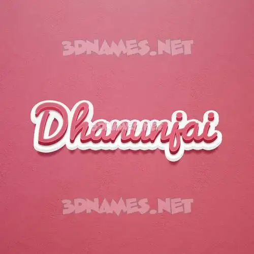 dhanunjai in Red Scribble style - 3D name wallpaper dhanunjai in Red Scribble style - 3D name wallpaper