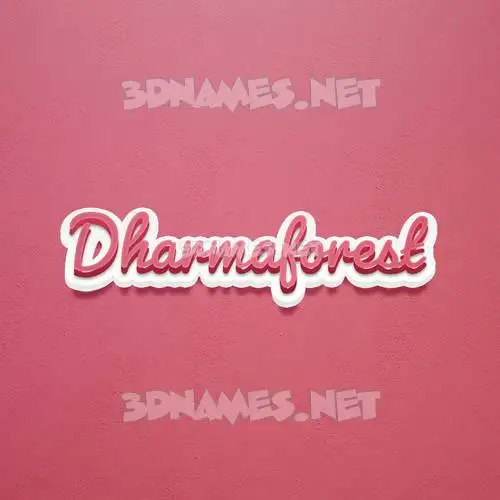 dharmaforest in Red Scribble style - 3D name wallpaper dharmaforest in Red Scribble style - 3D name wallpaper