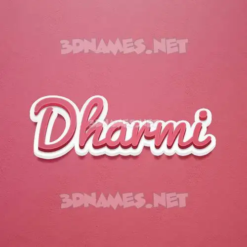 dharmi in Red Scribble style - 3D name wallpaper dharmi in Red Scribble style - 3D name wallpaper